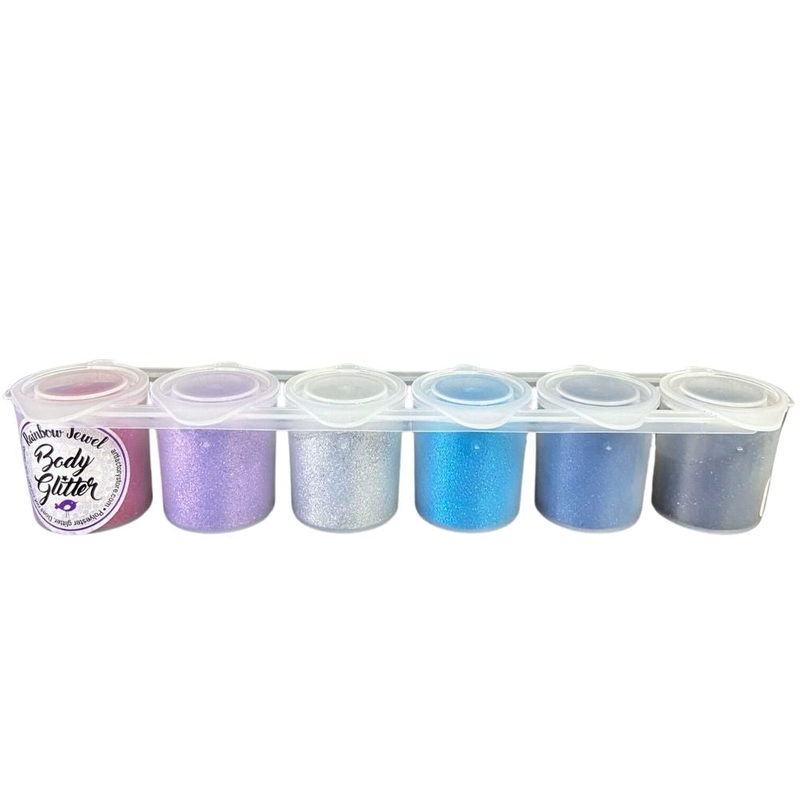 Ybody | Face Paint Glitter Set Pop Ups – Morning Mist –  #9 (Fragile Lid Hinges)