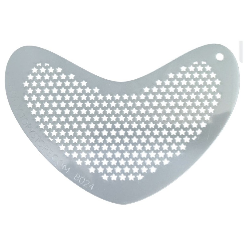 Art Factory | Boomerang Face Painting Stencil – Small Stars (B024)