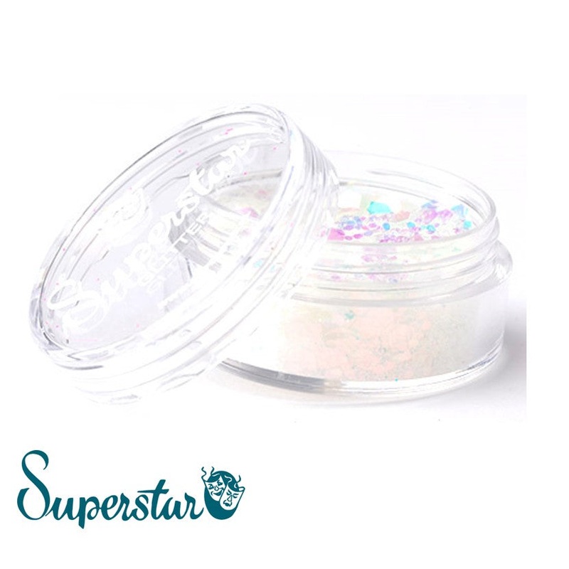 Superstar | Loose Chunky Glitter – Sweet Pearl (8ml Jar)