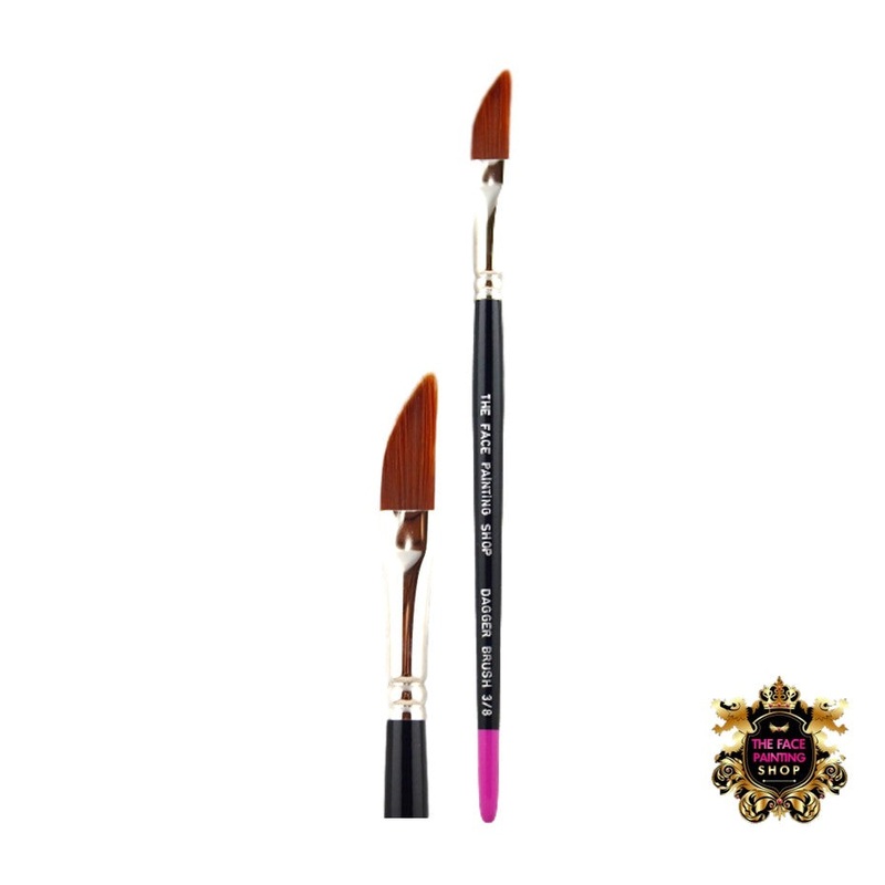 The Face Painting Shop Brush – 3/8 Dagger Brush