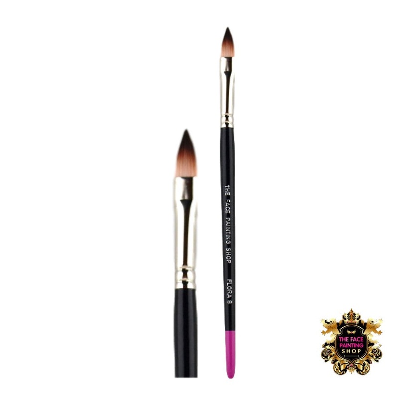 The Face Painting Shop Brush – Flat Pointy – Flora #8