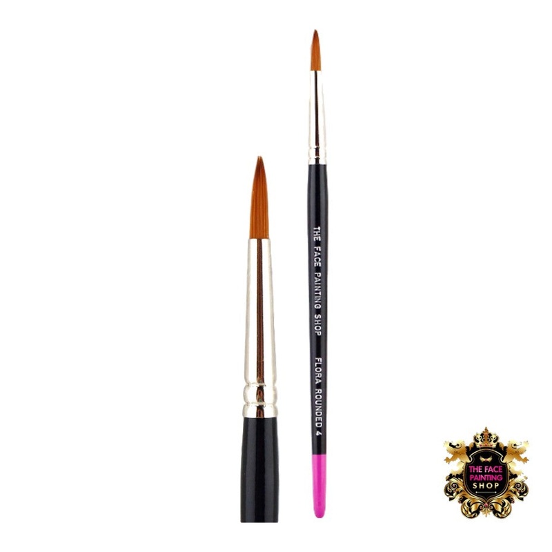 The Face Painting Shop Brush –  Flora Rounded #4