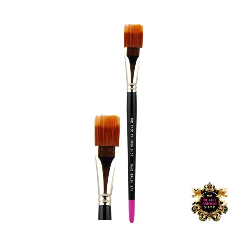 The Face Painting Shop Brush – RAKE Brush 3/4