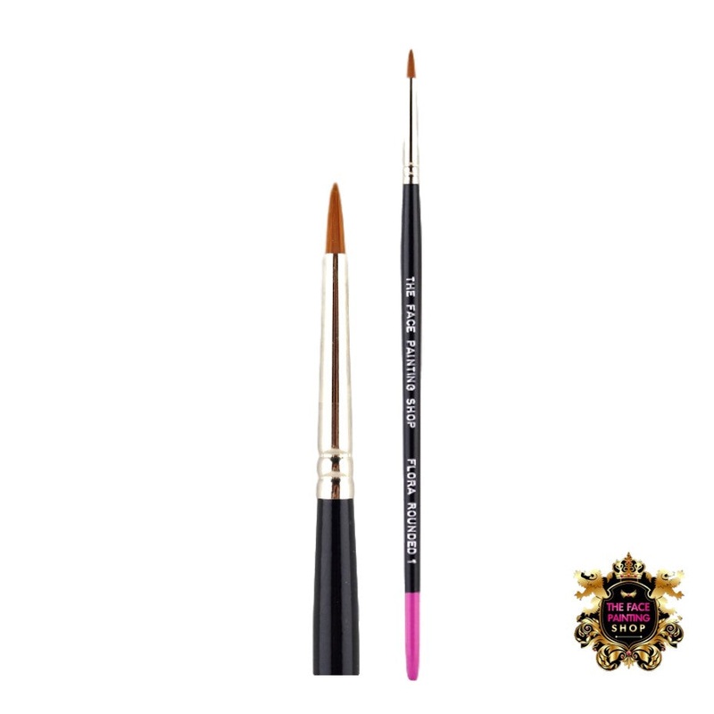 The Face Painting Shop Brush – Rounded Flora #1