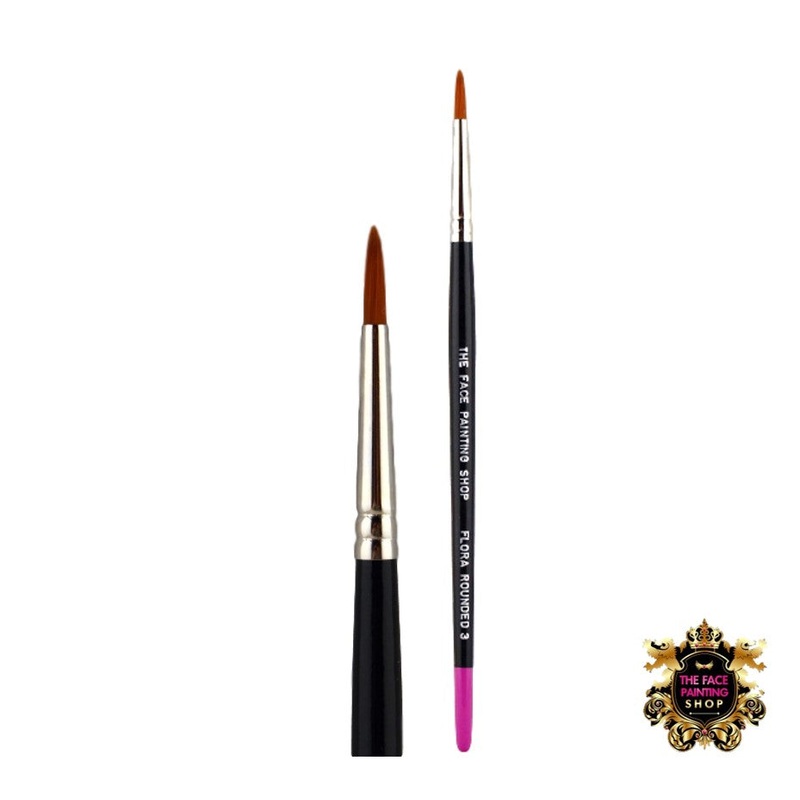 The Face Painting Shop Brush – Rounded Flora #3