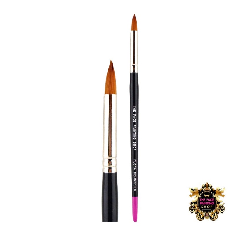 The Face Painting Shop Brush – Rounded Flora #6