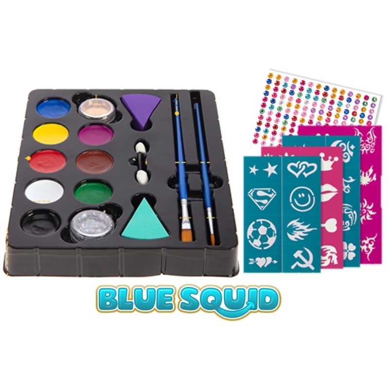 Blue Squid | KID’S Face Paint – Value Party Pack