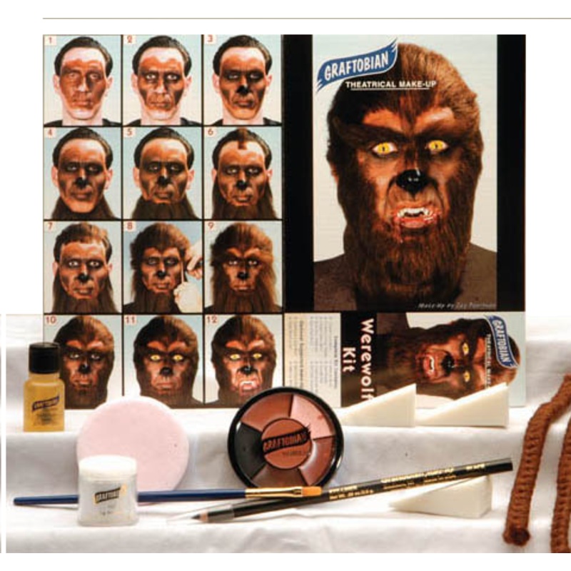 Graftobian | Professional Make Up Set – Ultimate Werewolf Kit