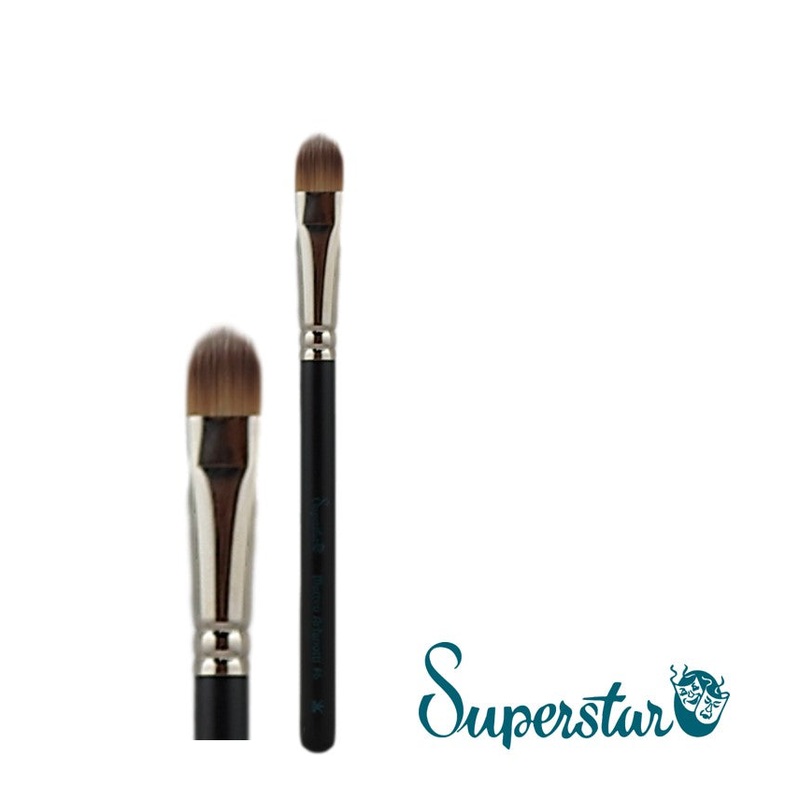 Superstar | Face Painting Brushes by Matteo Arfanotti – Filbert Brush #6   (1/2)