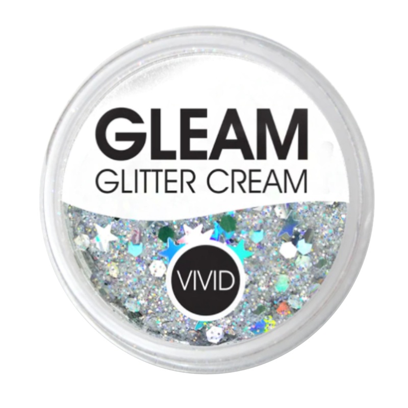 VIVID Glitter |  GLEAM Glitter Cream | Large HEAVEN (30gr)