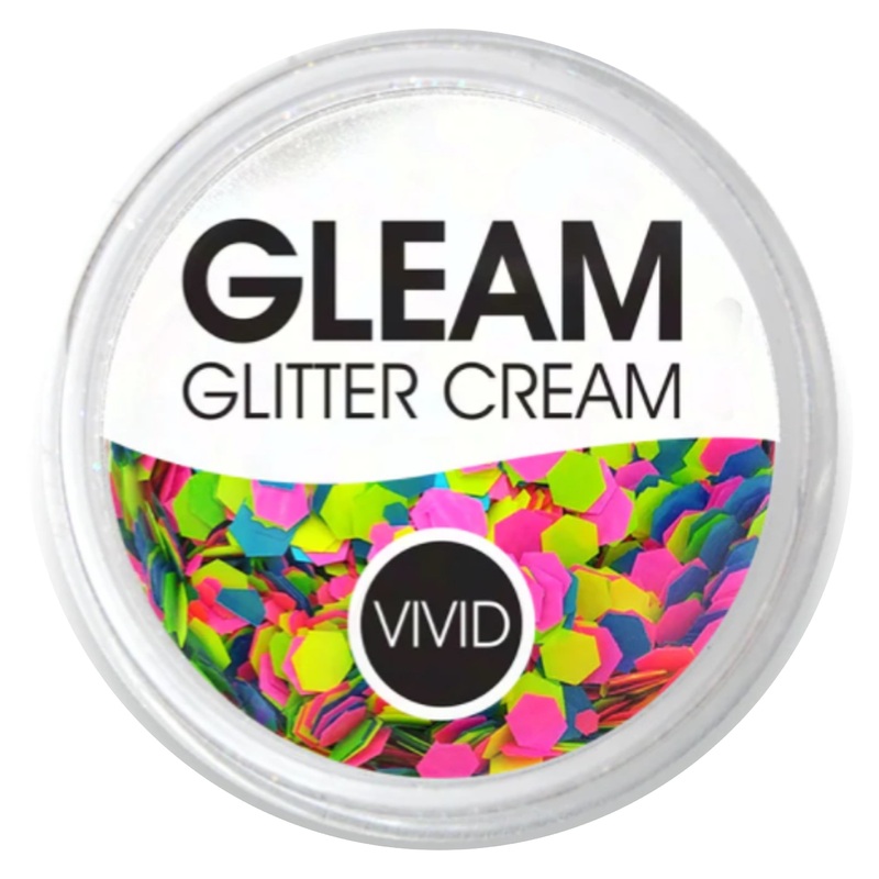 VIVID Glitter |  GLEAM Glitter Cream | Large UV CANDY COSMOS (30gr)