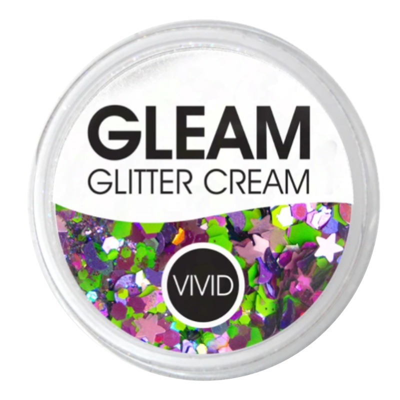 VIVID Glitter |  GLEAM Glitter Cream | Large UV MAUI (30gr)