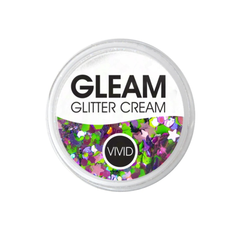 VIVID Glitter |  GLEAM Glitter Cream | Small UV MAUI (10gr)