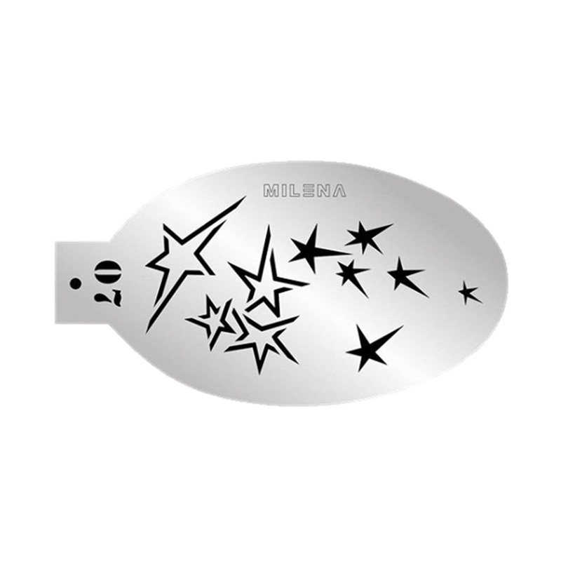 MILENA STENCILS | Face Painting Stencil –  (Comic Stars)  O7