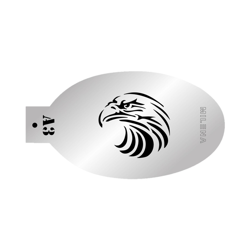 MILENA STENCILS | Face Painting Stencil –  (Eagle)  A3
