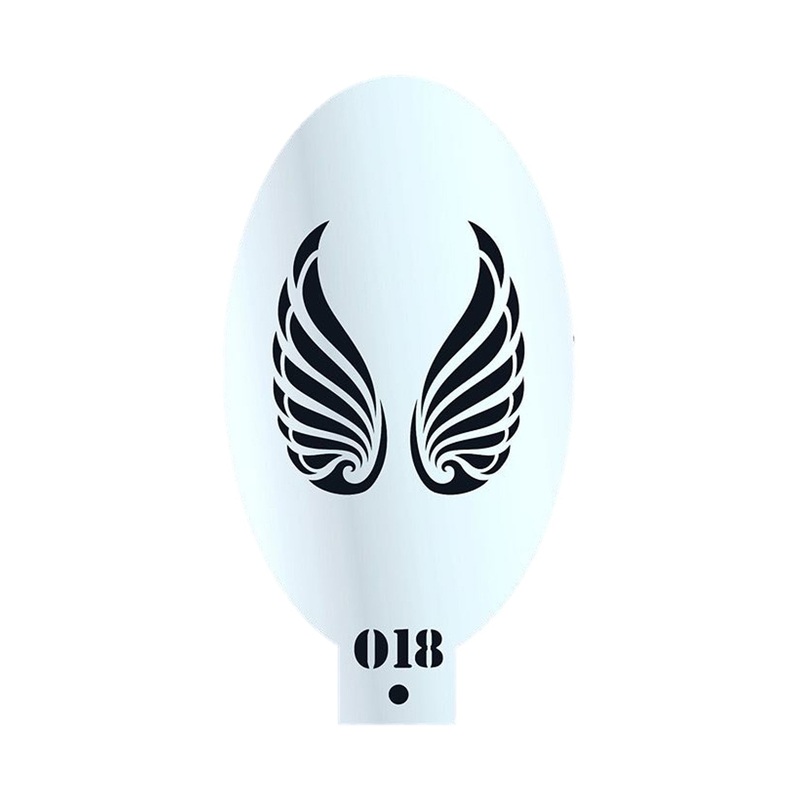MILENA STENCILS | Face Painting Stencil –  (Magical Wings)  O18