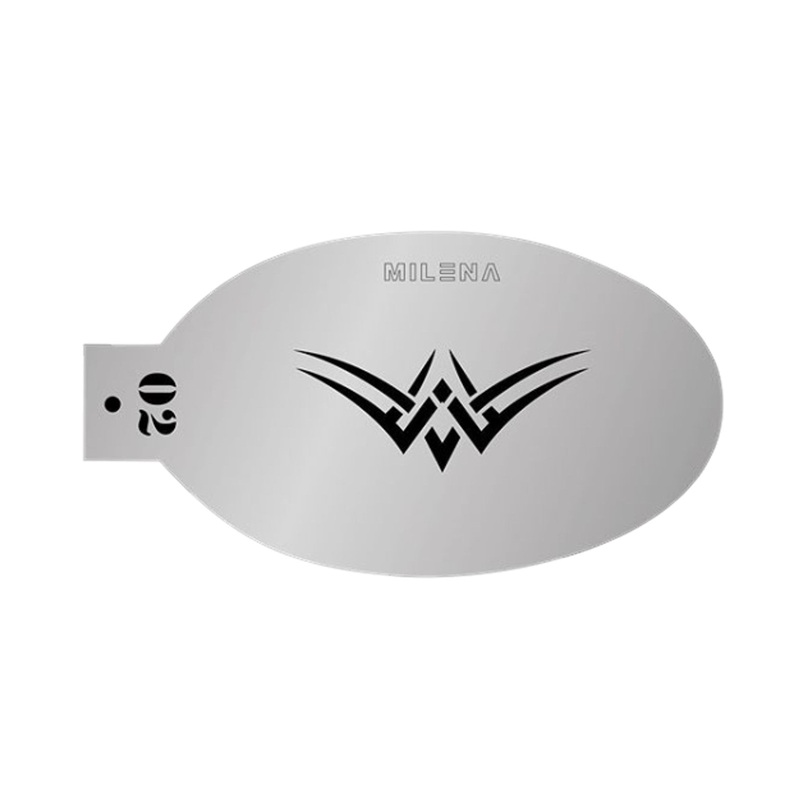 MILENA STENCILS | Face Painting Stencil –  (Tribal)  O2