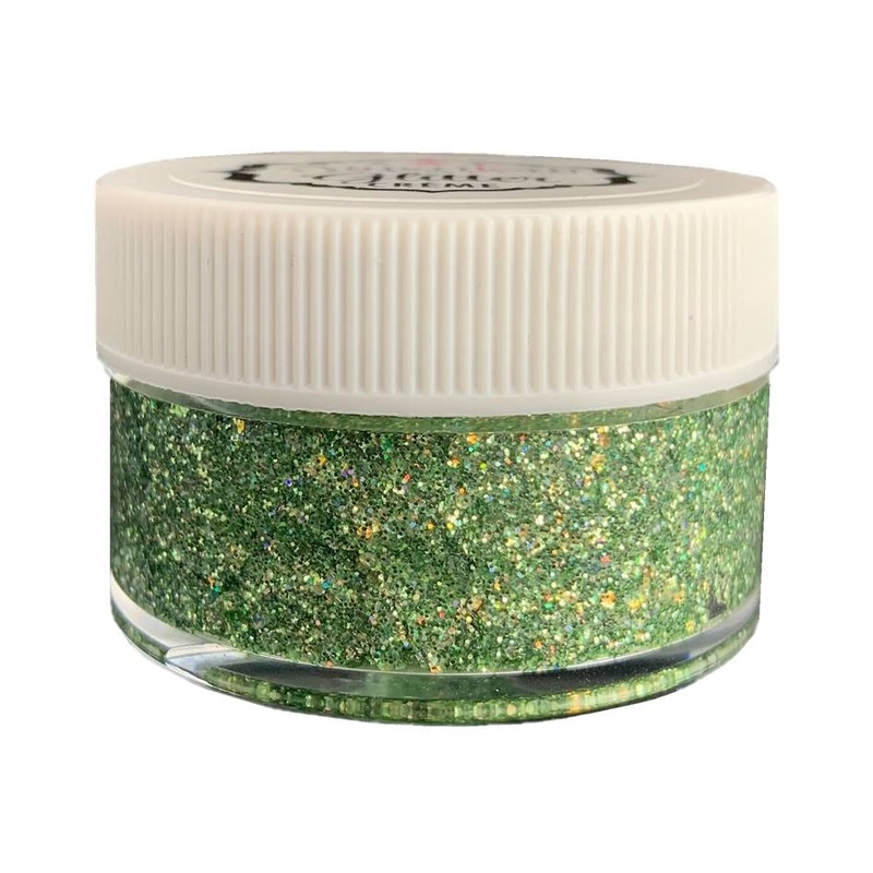Amerikan Body Art | Fine Glitter Creme – New Formula – AURORA ( Green ) – .05oz
