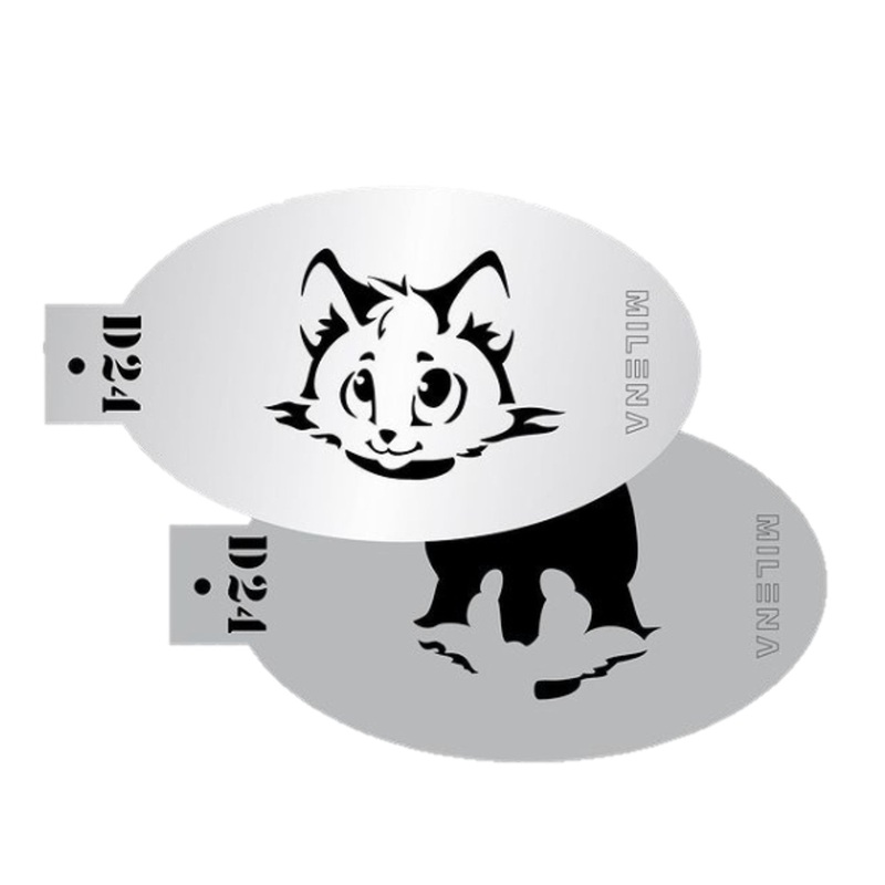 MILENA STENCILS | Face Painting Stencils –  (Kitty Cat Set)  D24