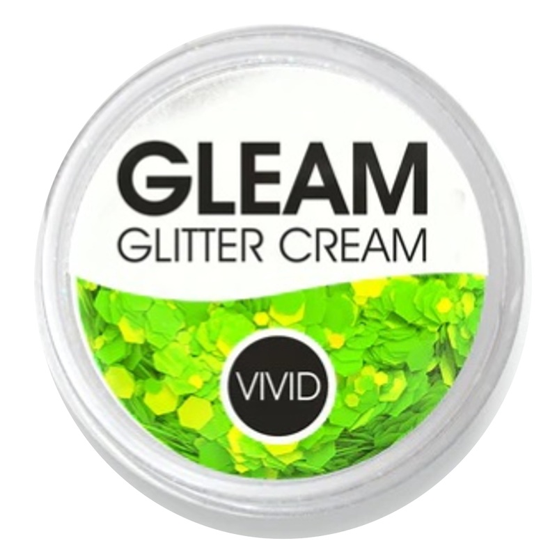 VIVID Glitter |  GLEAM Glitter Cream | Large UV Electroshock (30gr)