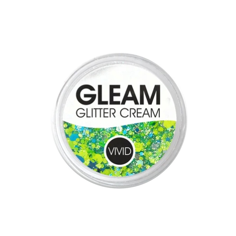 VIVID Glitter |  GLEAM Glitter Cream | Small UV BREEZE (10gr)