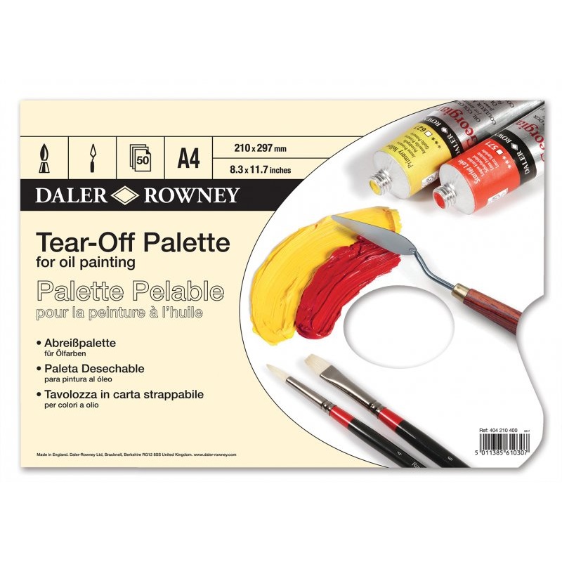Daler Rowney Vegetable Parchment Tear Off Palettes