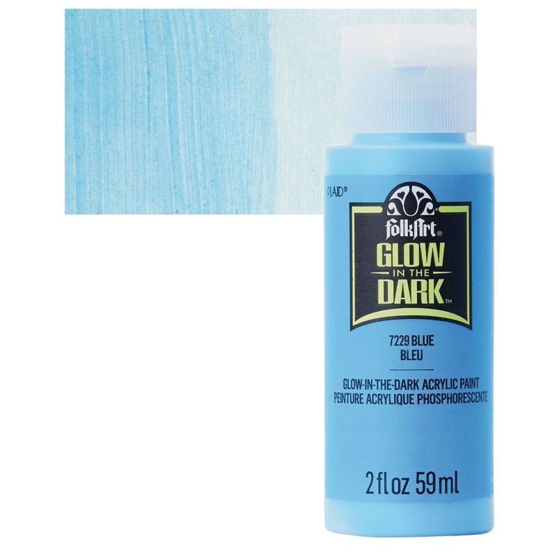 FolkArt Acrylic Glow In The Dark Paints 59ml