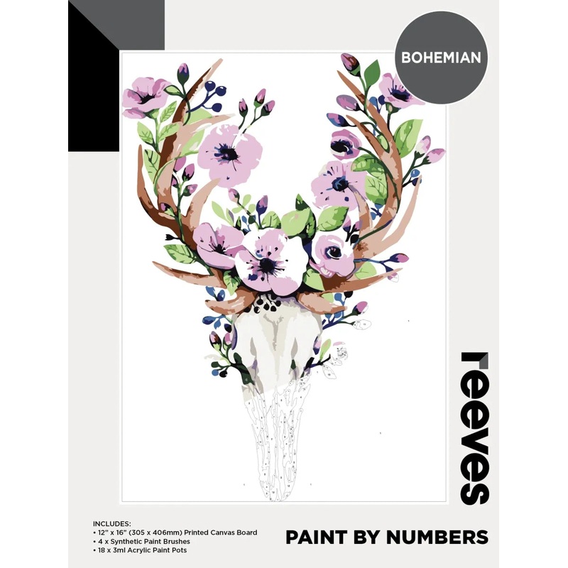 Reeves Paint by Numbers 12X16 Astro Bohemian