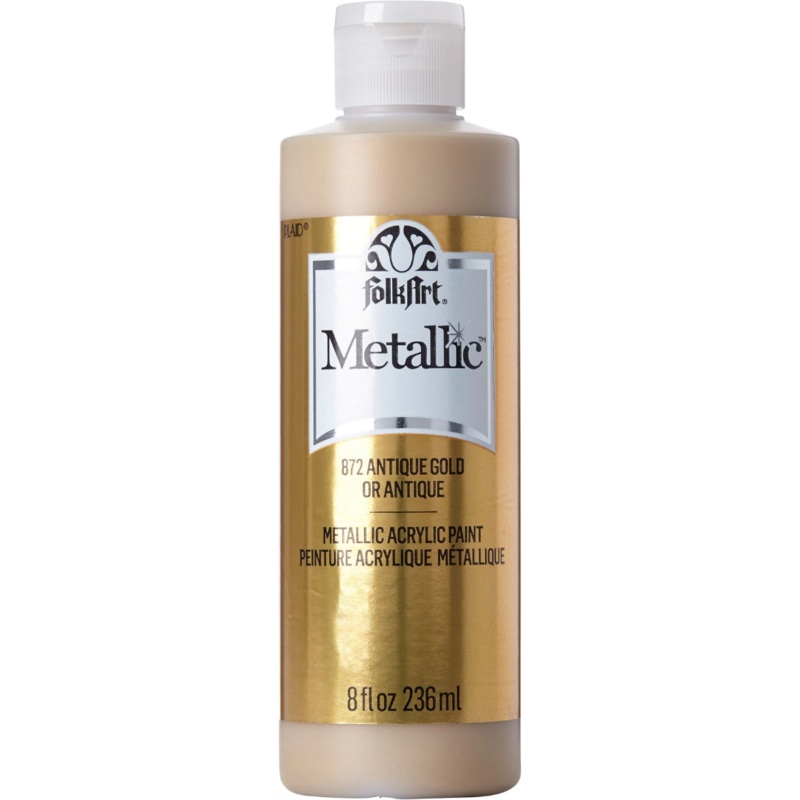 FolkArt Acrylic Metallic Paints 236ml