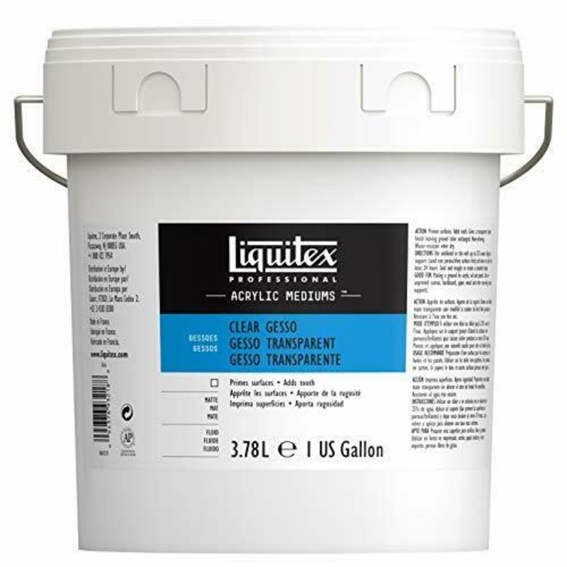 Liquitex 3.78 Litre Clear Gesso Acrylic Medium