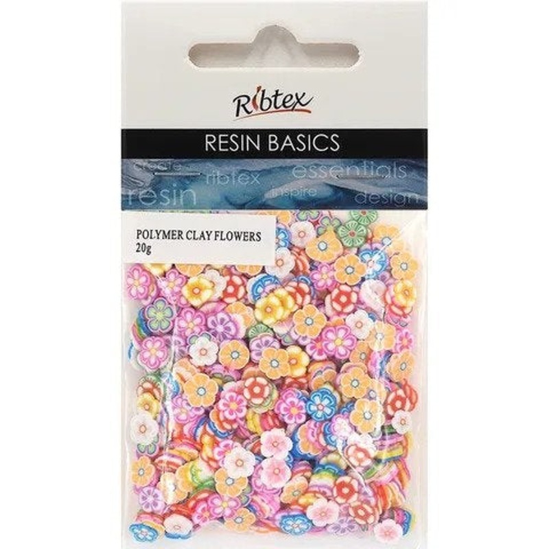 Ribtex UV Resin Polymer Clay Flowers 20g