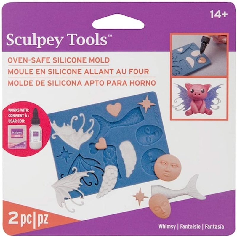 Sculpey Silicone Bakeable Mold – Whimsy
