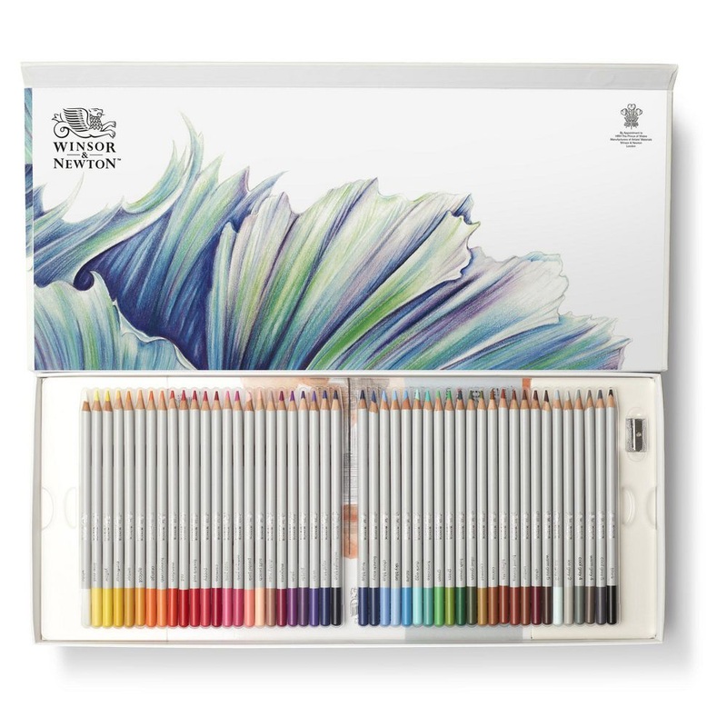 Winsor & Newton Studio Colouring Pencils Set Of 50