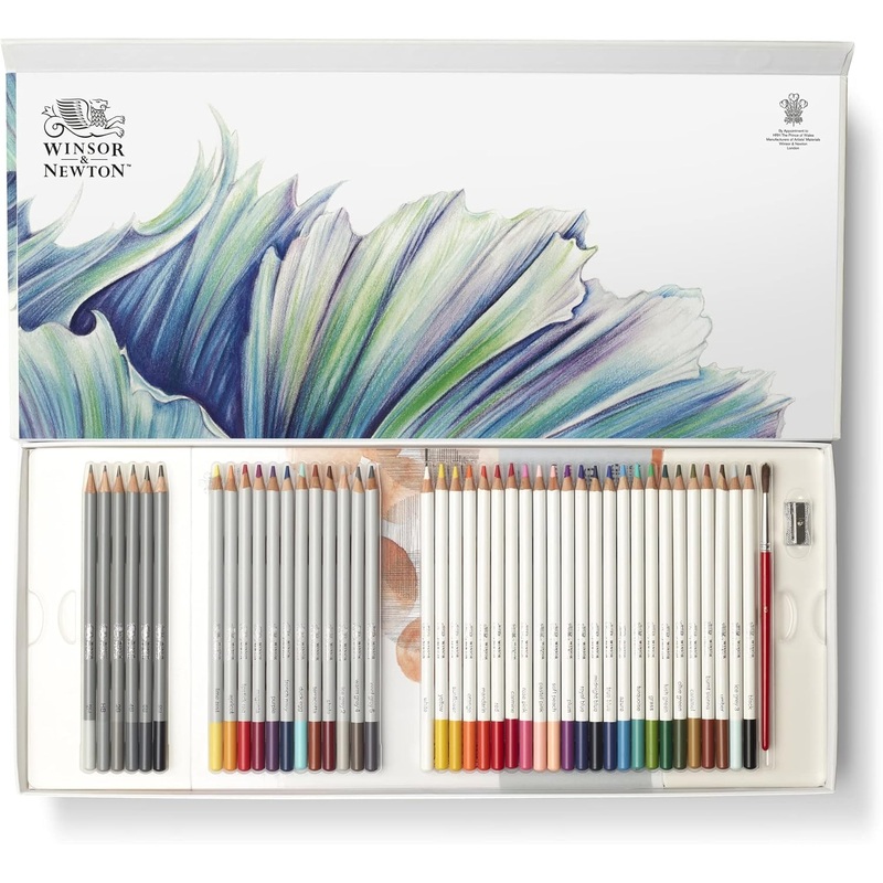 Winsor & Newton Studio Mixed Pencils Set Of 45