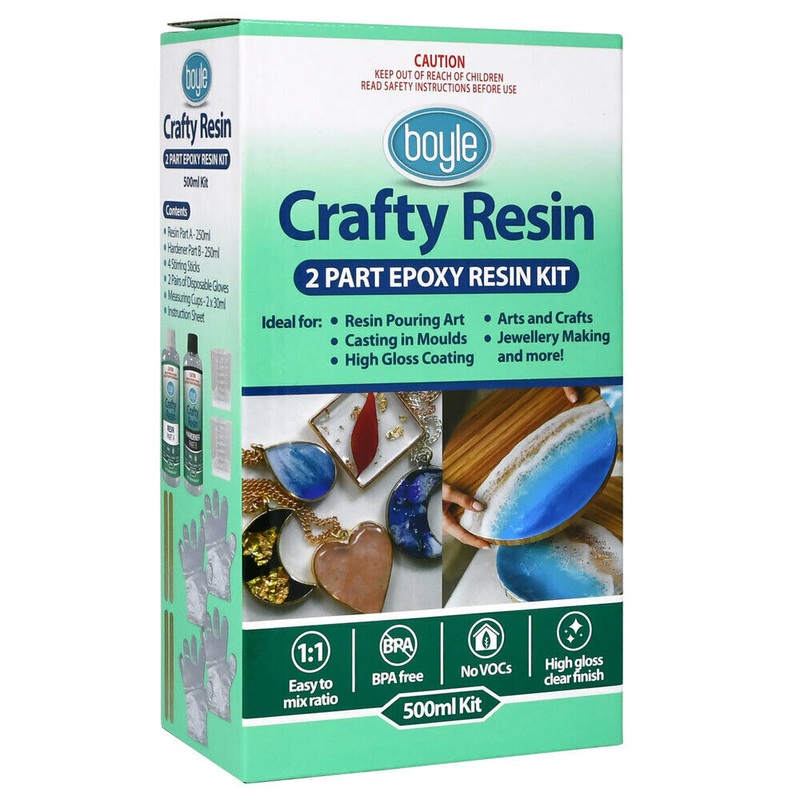 Boyle 500ml Crafty Resin Kit