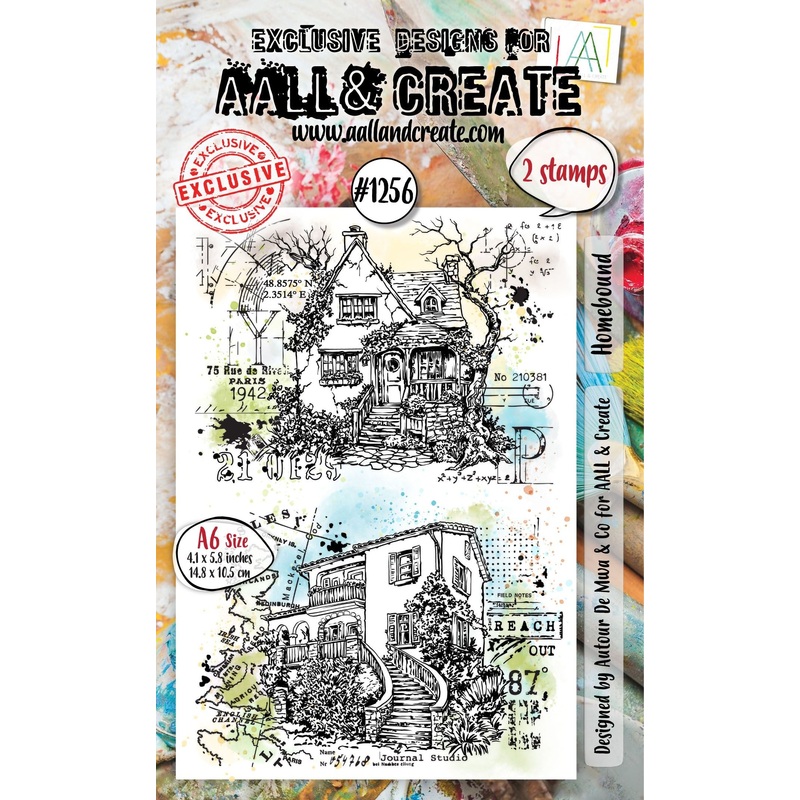AALL And Create A6 Photopolymer Clear Homebound Stamp Set