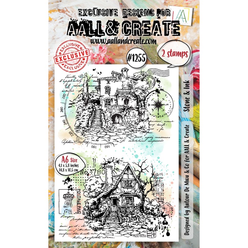 AALL And Create A6 Photopolymer Clear Stone & Ink Stamp Set