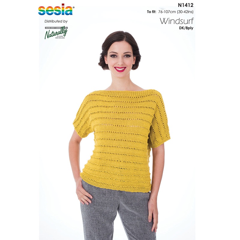 Naturally Pattern Leaflet Sesia Windsurf DK Womens/Top N1412