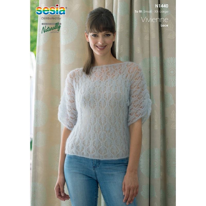 Naturally Pattern Leaflet Sesia Womens/Top N1440