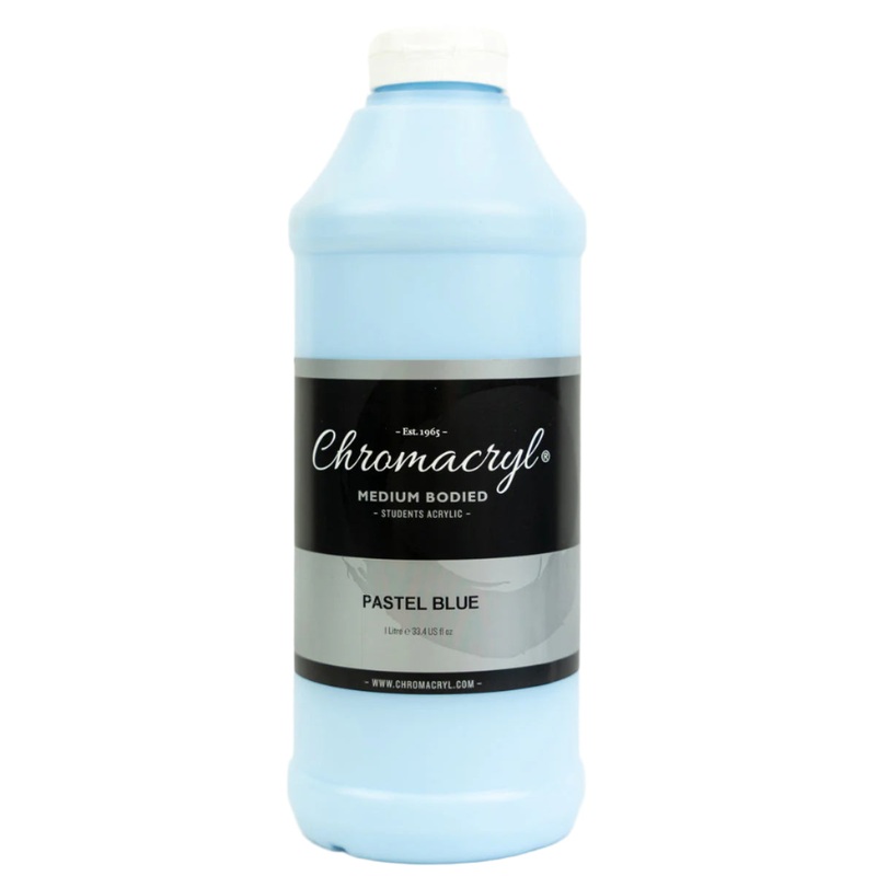 Chromacryl Pastel Student’s Acrylic Paints 1 Litre