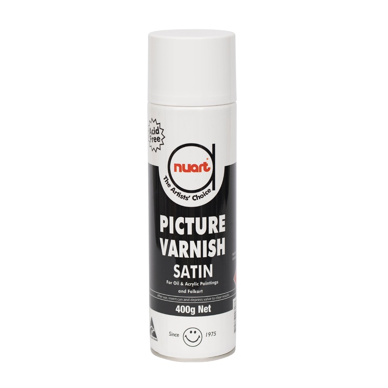 Nuart Satin Picture Varnish 400g