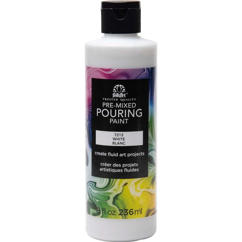 FolkArt Pouring Paint 8oz White