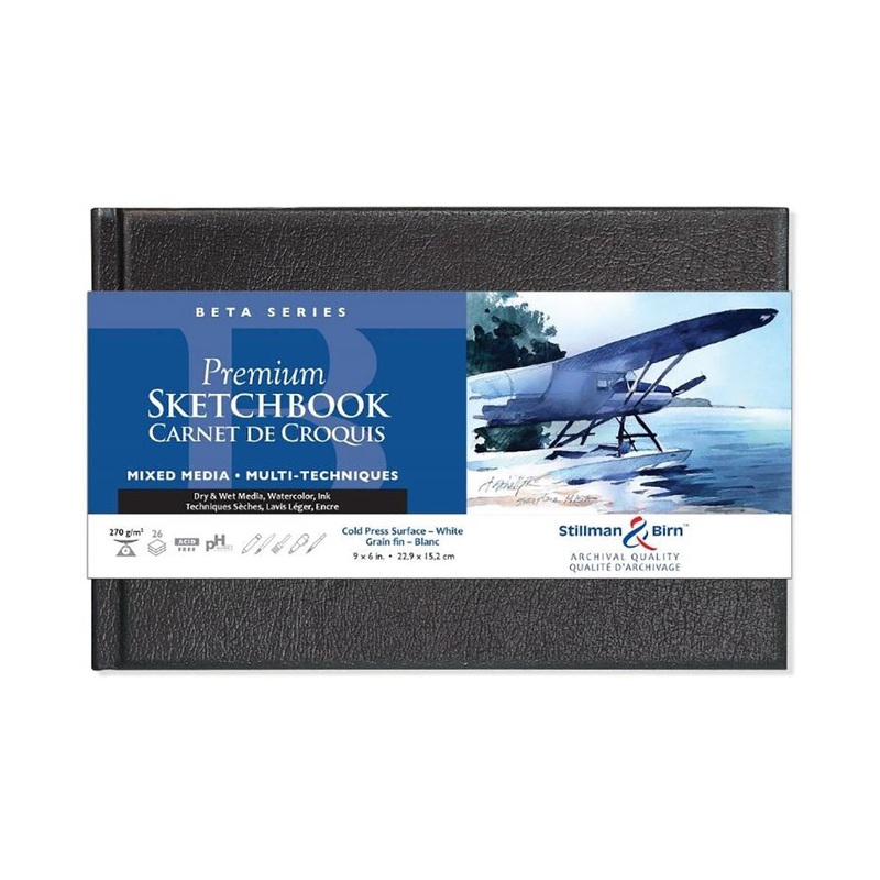 Stillman & Birn BETA Hardback 270gsm 9×6 Sketchbook