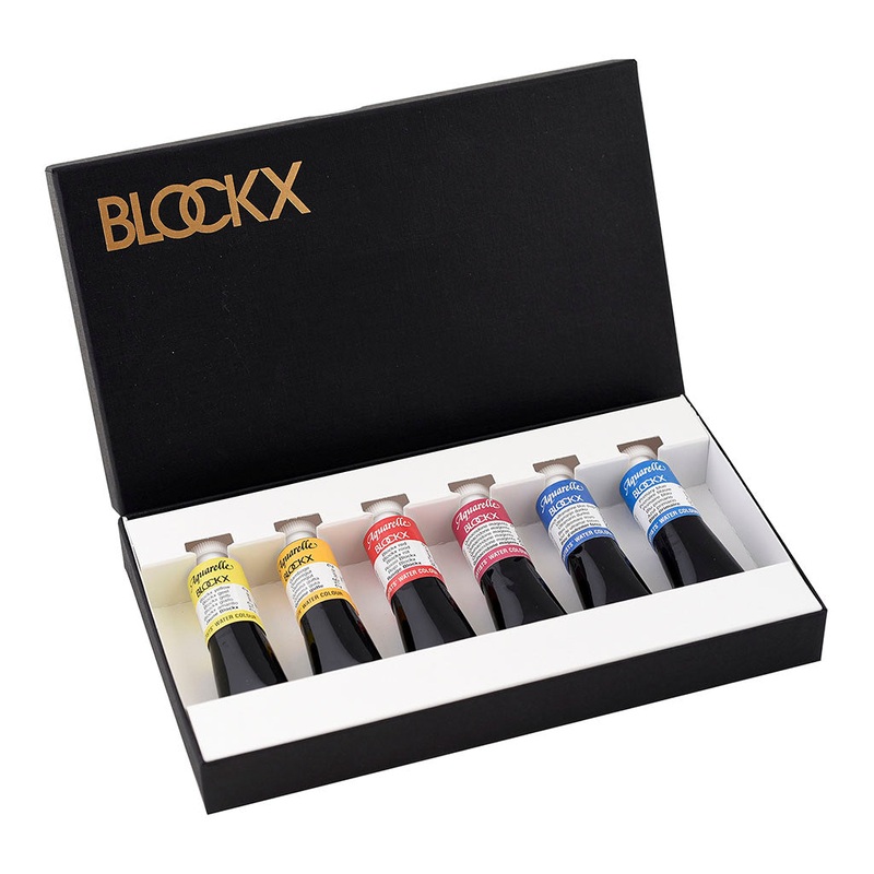 BLOCKX Artists’ Watercolour Paints 15ml Primary Colours Set of 6