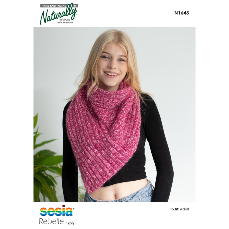 Naturally Pattern Sesia Rebelle 12ply Pattern Womens/Poncho N1643