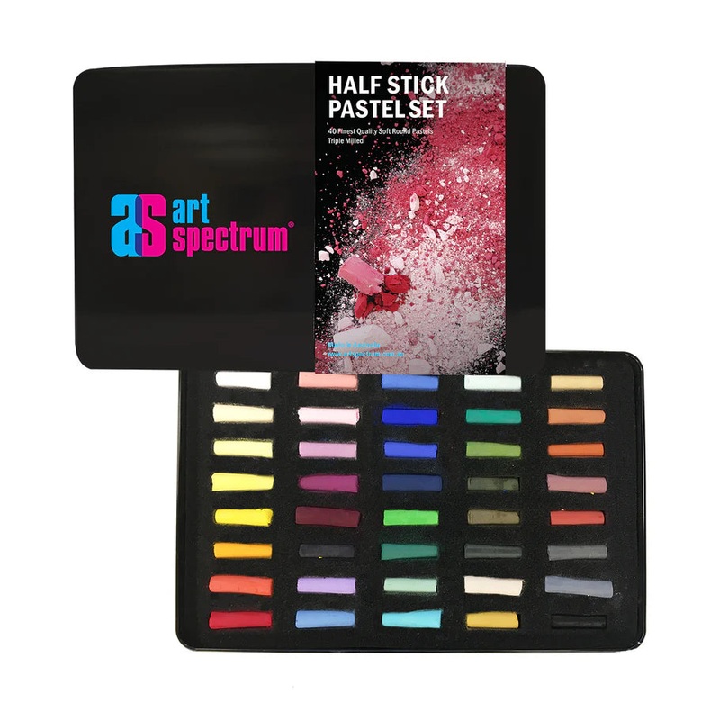 Art Spectrum Artists’ Soft Pastel Half-Stick Set of 40