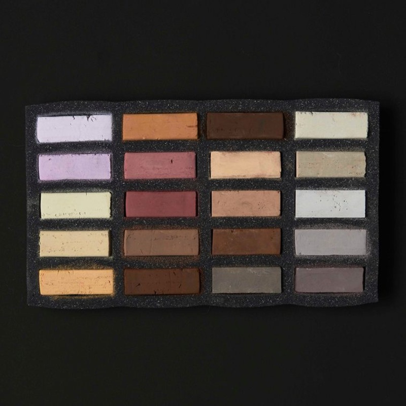 Art Spectrum Extra Soft Square Pastel Set Of 20 – Skintones