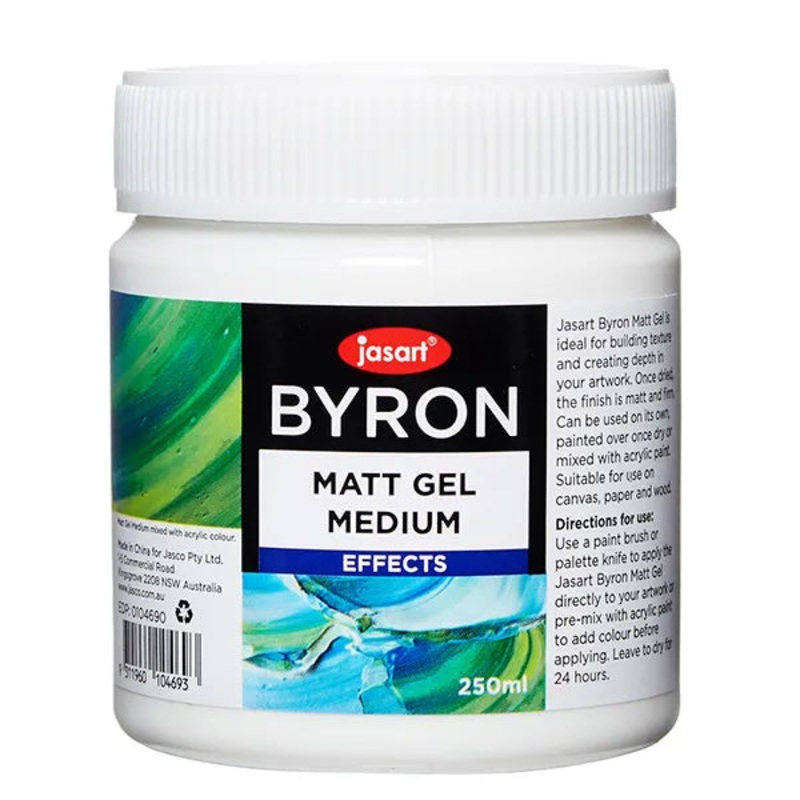 Jasart Byron 250ml Matt Gel Medium