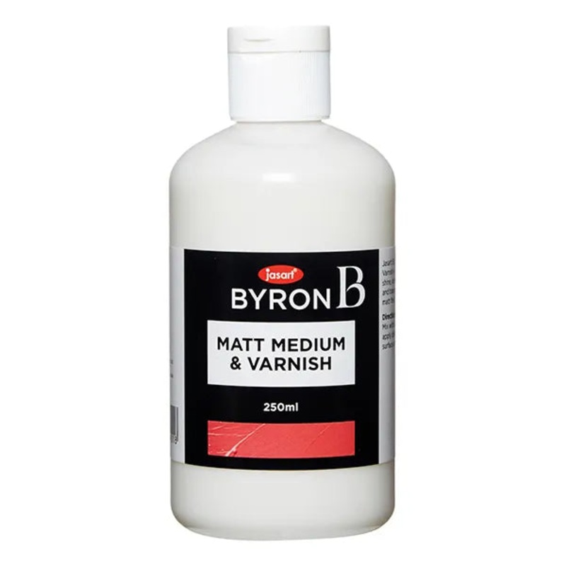 Jasart Byron 250ml Matt Medium & Varnish