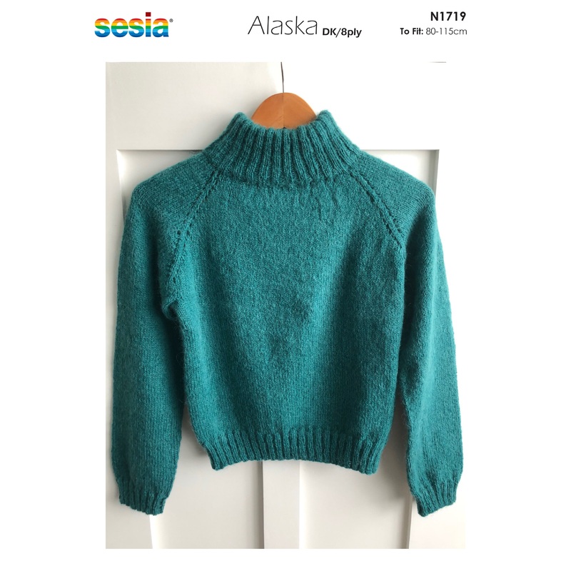 Naturally Pattern Sesia Alaska DK/8ply Womens/Sweater N1719